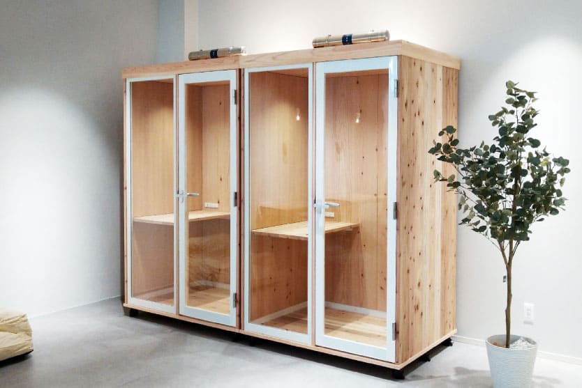 オフィス用個室ブース MOKU CUBE